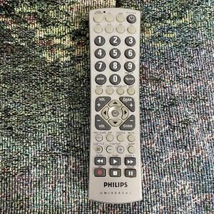Philips Universal CL035A Remote Control Multi Device VCR TV DVD CBL CD SAT Works